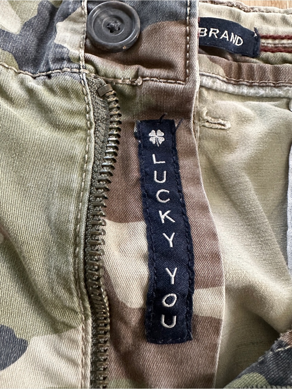 Lucky Brand Men's Woodland* Camo Cargo Shorts 36 - Picture 7 of 11